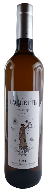 2024 Château Paquette -Cuvée Thémis rosé AOP, Côtes de Provence Fréjus